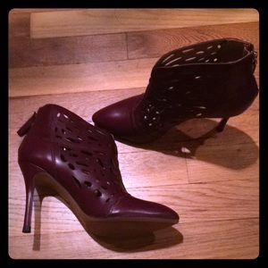 Nine West leather booties